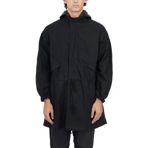 GIORGIO BRATO Cotton Parka with Hood Men BLACK Outerwear